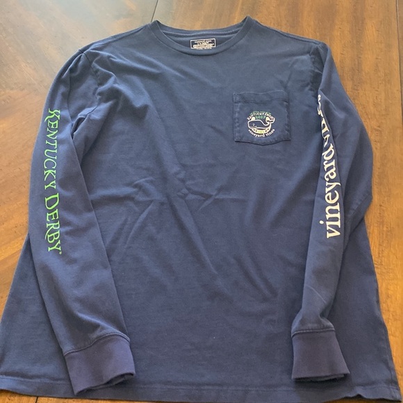 Vineyard vines Kentucky Derby 2017 boys XL long sleeve shirt - Picture 2 of 5